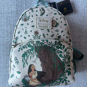Loungefly Disney Pocahontas Mini Leather Backpack